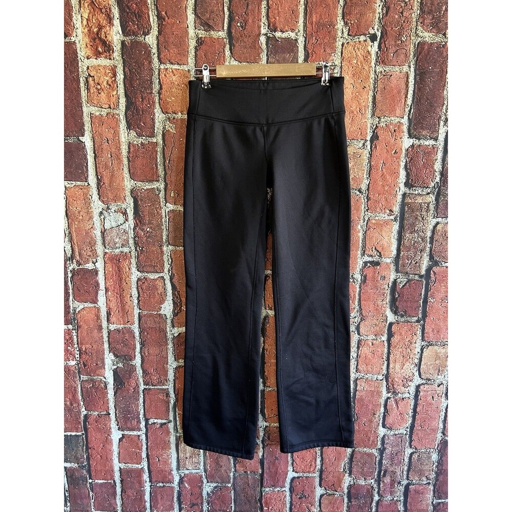 Athleta Women's Size Small KickBooty Tech Stretch Fleece Legging Black 790992